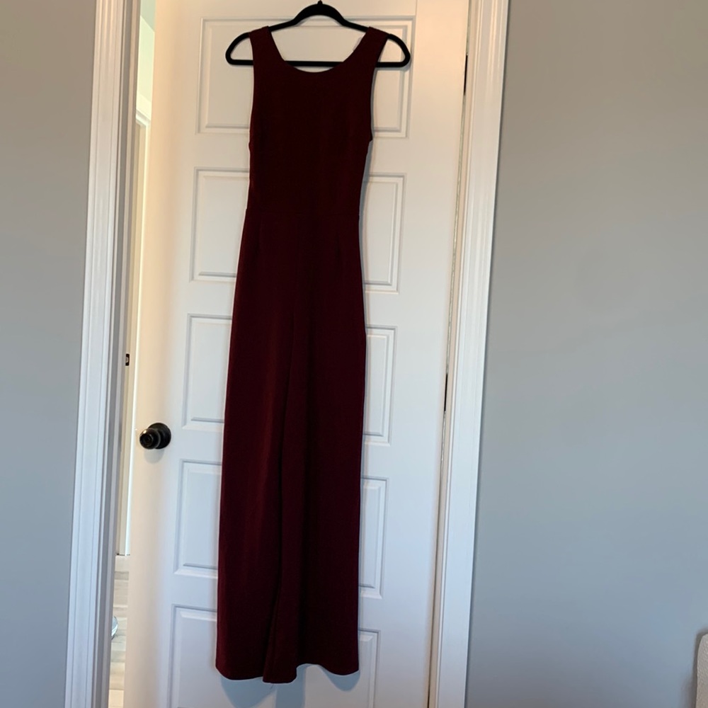 Floor length jumpsuit